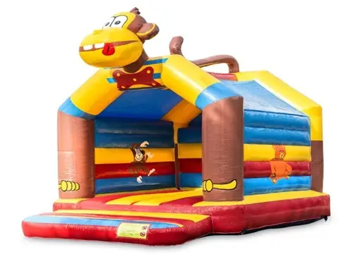 Location du jeu gonflable chamboule-tout Boubou pour anniversaire
