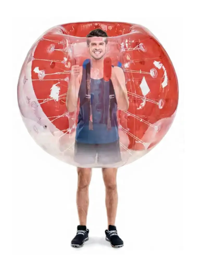 Location de 6 bubbles foot adultes pour animation sportive en Rhône-Alpes