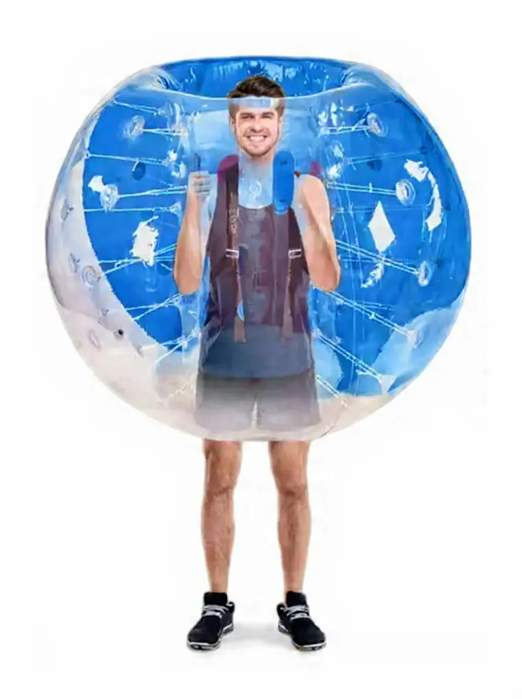 Location de 6 bubbles foot adultes pour animation sportive en Rhône-Alpes — photo 2